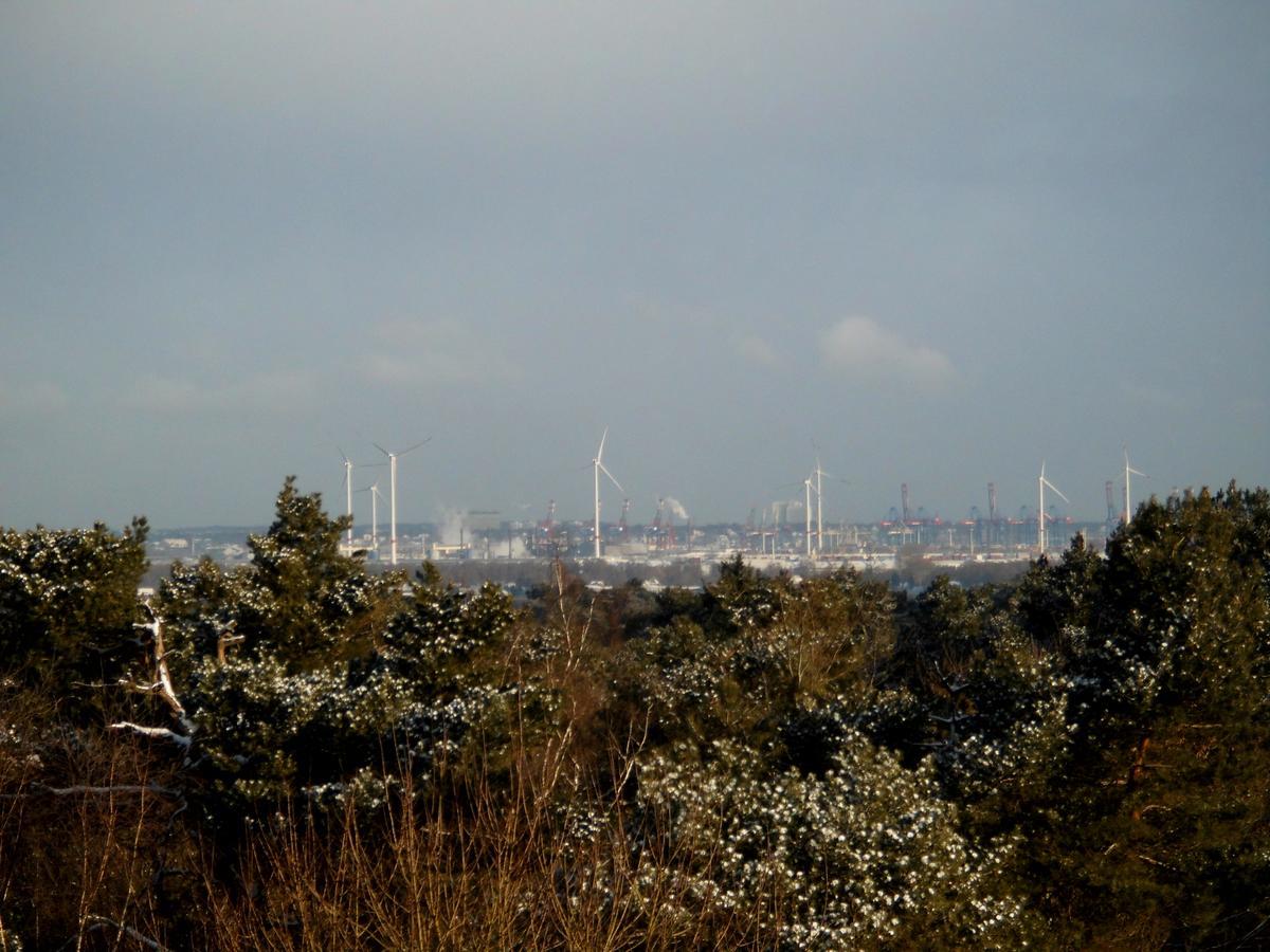 Berghotel Hamburg Blick Bagian luar foto